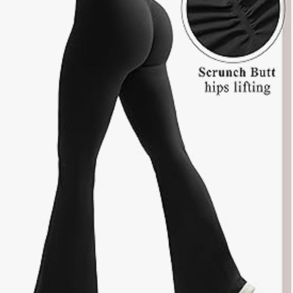 Amazon Women's Black Boot Cut Pants NWT Medium - Picture 3 of 5